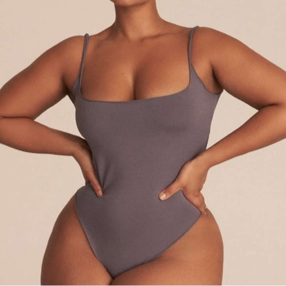 SKIMS Gray Bodysuit